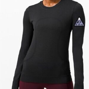 Lululemon Swiftly Tech - Black Long Sleeve Women's Top